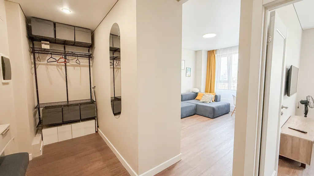 Апартаменты в центре с видом на город