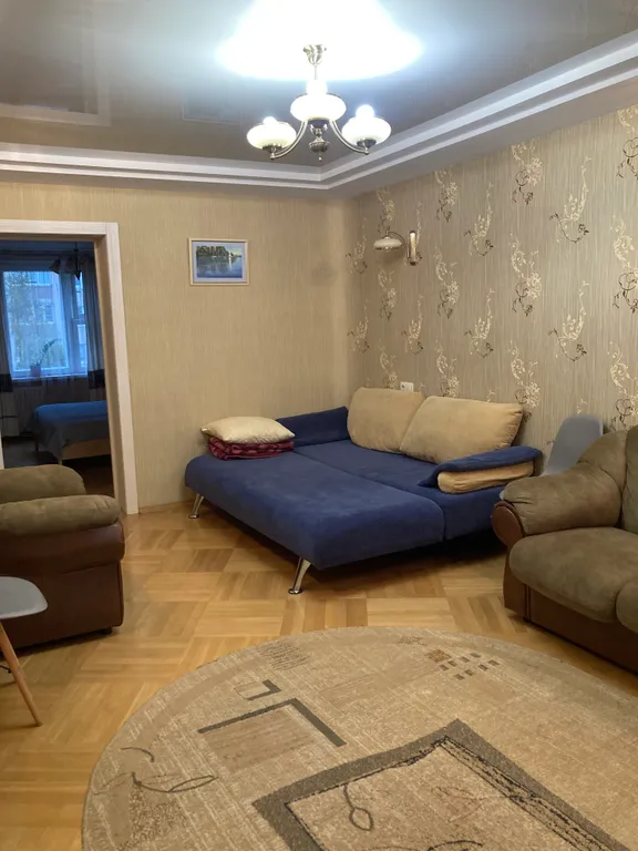 Квартира Квартира Уютная трешка, рядом метро Аэродромная — Минск