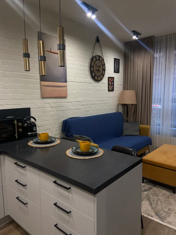 Квартира Квартира Уютная евродвушка с дизайнерским ремонтом — Москва