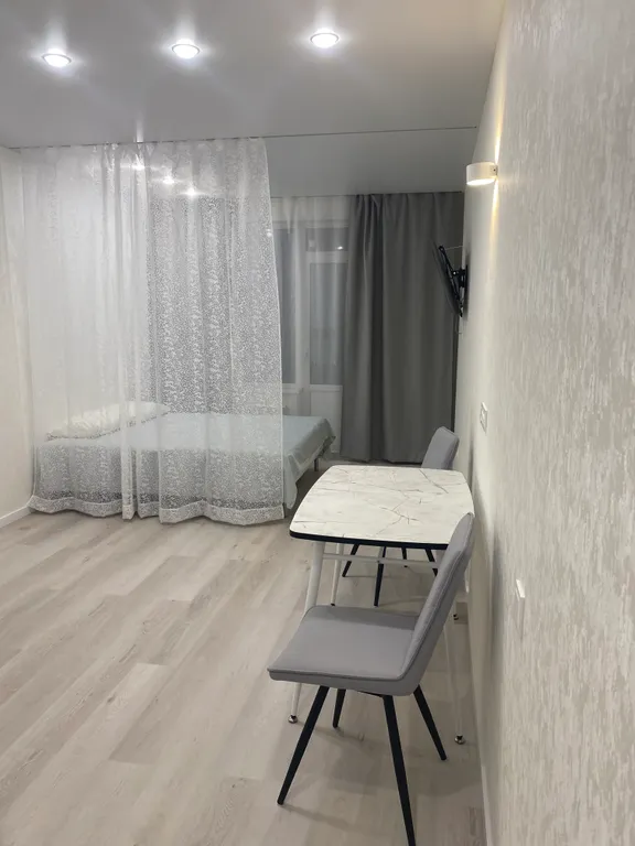 Квартира Квартира Просторная светлая студия на 17этаже в новом доме в центре с парковкой — Новосибирск