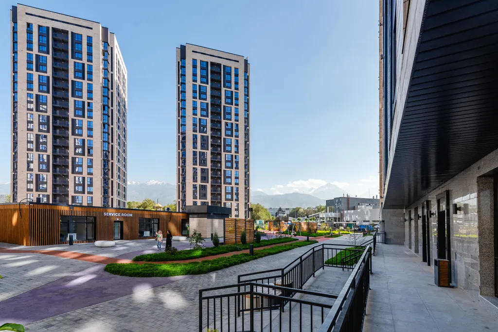 Квартира в ЖК Комфорт Сити с видом на горы