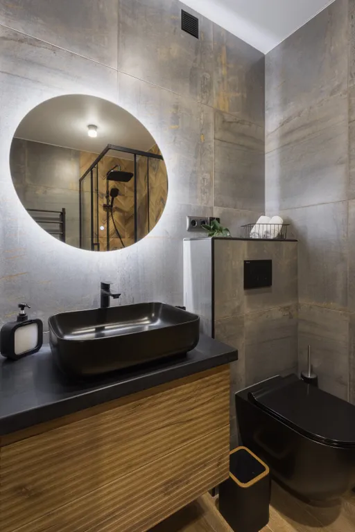 Стильная Amber Studio с видом на озеро