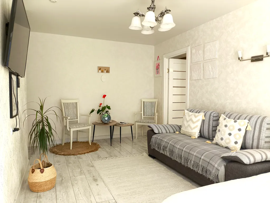 Уютная квартира в центре города для 6