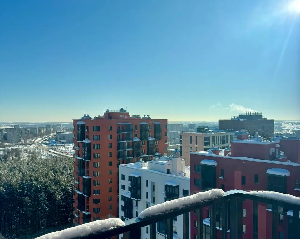 Квартира студия с великолепным видом на город