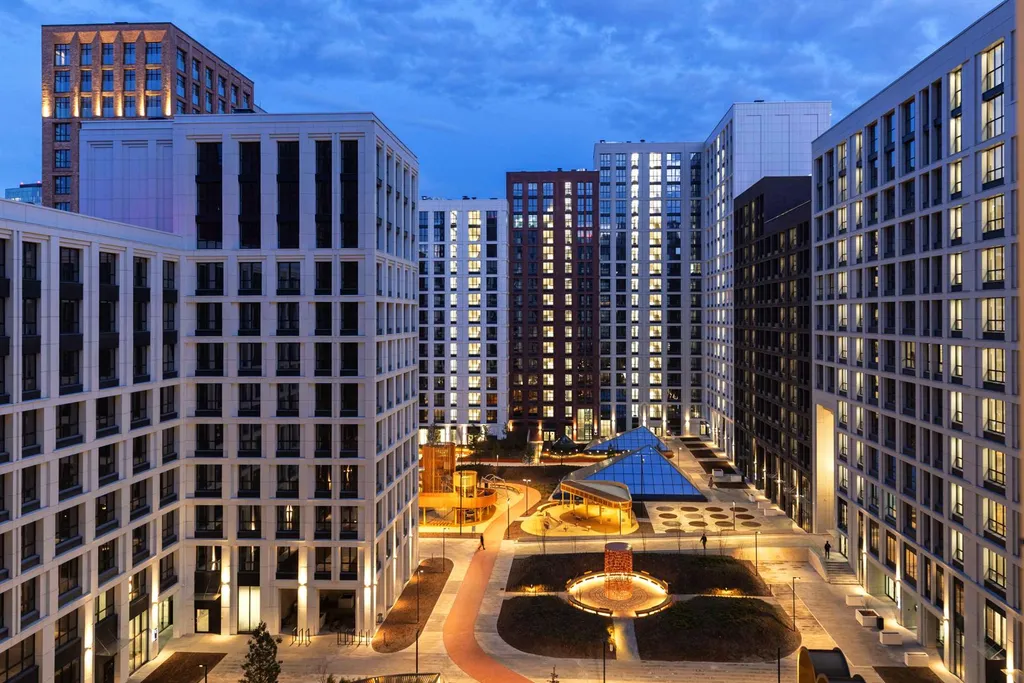 Квартира Квартира Mypriority SkyView с панорамным видом — Москва