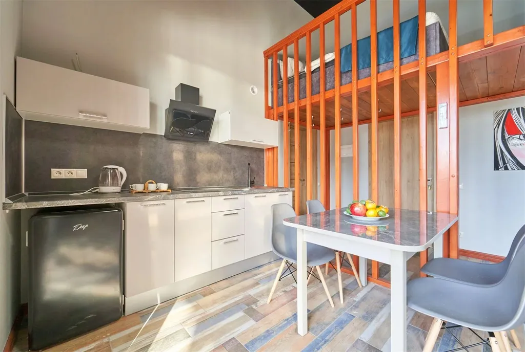 Квартира Двухуровневые апартаменты с выходом на теплый бассейн — Адлер