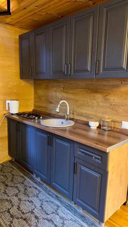 Двухэтажный коттедж в горах Карачаево-Черкесии