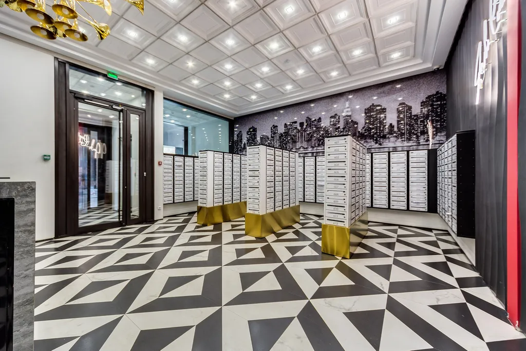 Квартира Апартаменты Symphony с 2 отдельными спальнями в жилом небоскребе — Москва