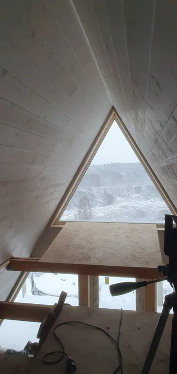 Коттедж Видовой парящий дом в заповеднике с банным чаном, без соседей — Муханки