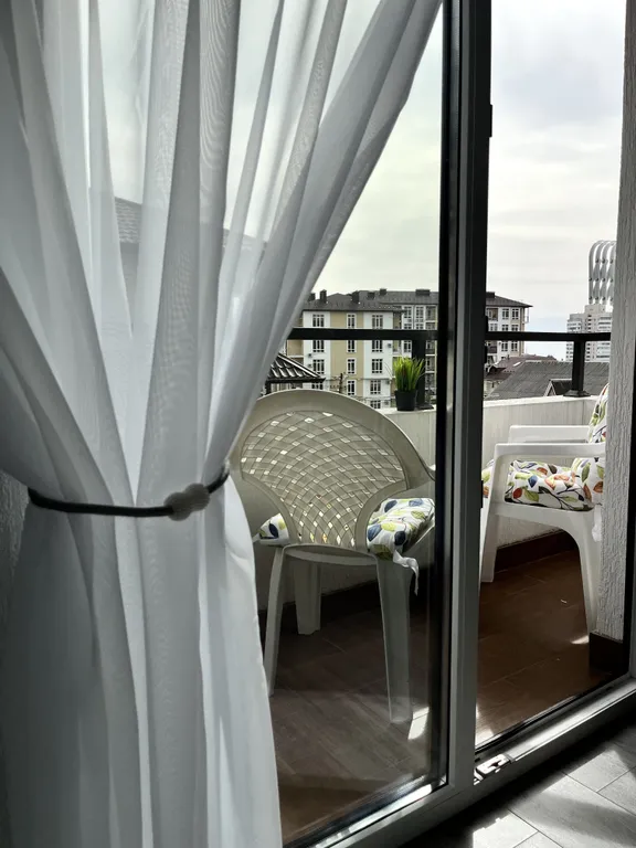 Квартира Квартира для отпуска с балконом и видом на море — Адлер