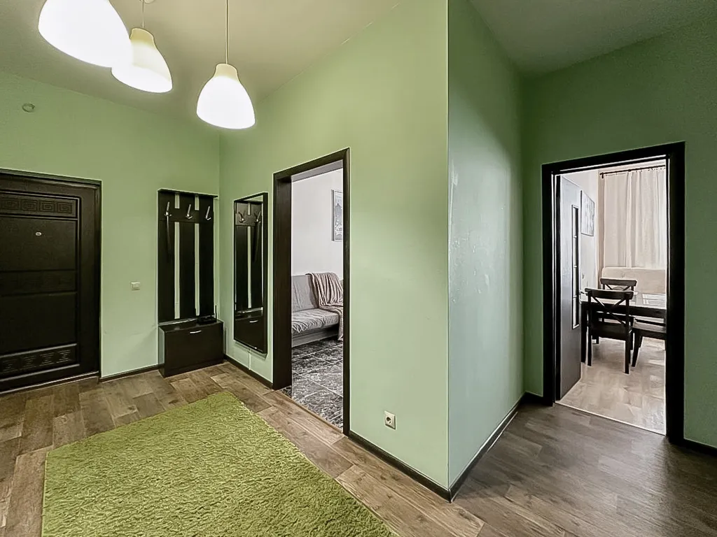 1-комнатная квартира с видом на парк За Саймой и реку Обь