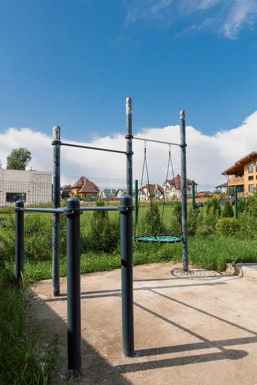 Дом с баней с видом на лес