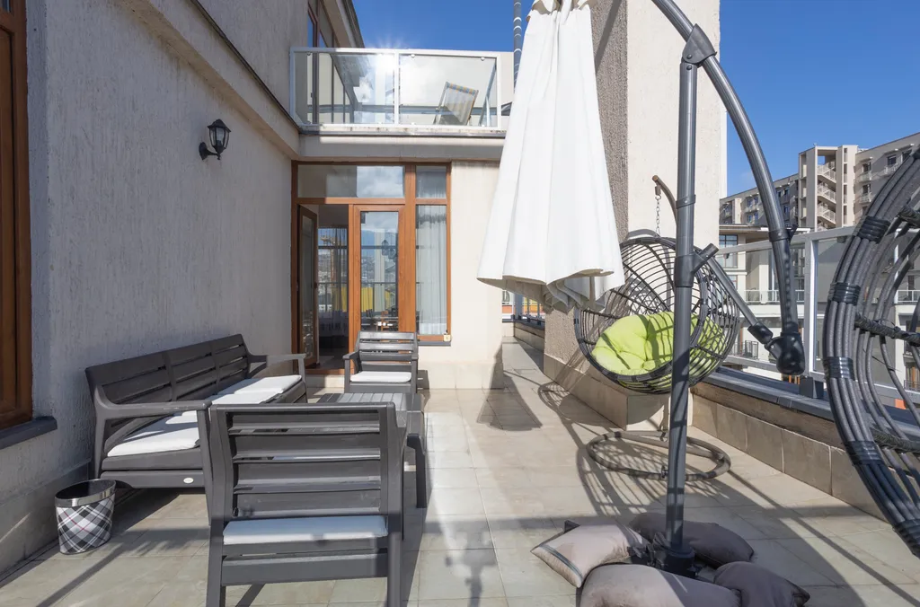 Двухъярусный пентхаус с террасой в охраняемом комплексе М-квадрат