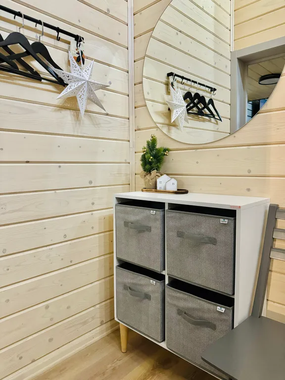 Уютный коттедж БарнХаус с сауной (включена) и сибирским чаном