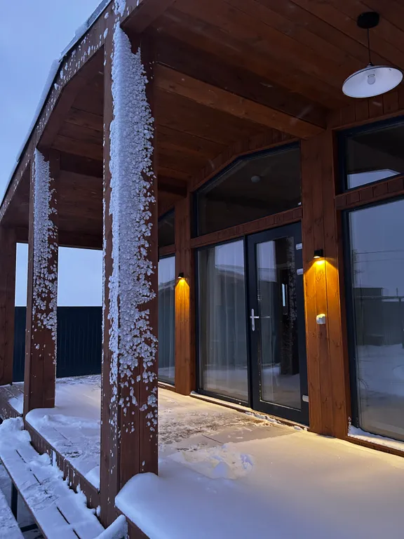 Атмосферный дом в стиле barn house