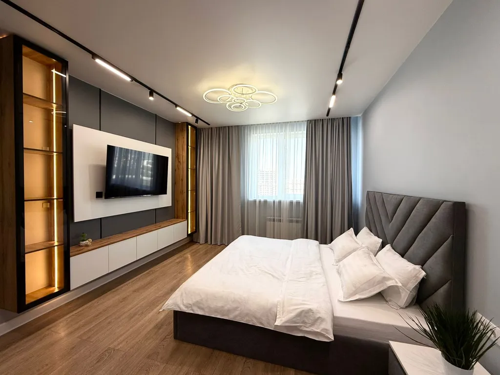 3-х комнатная квартира в ЖК "Раимбек» центр, метро & питьевая вода — аренда посуточно в Алматы