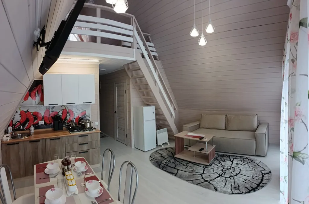 Коттедж Новый дом на берегу реки — Купанское