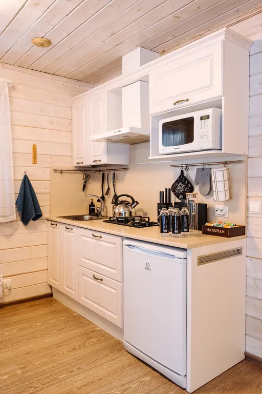 Коттедж Рускеала с сауной и видом на озеро