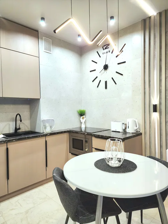 Панорамный люкс Мечта с камином и видом на Волгу и город