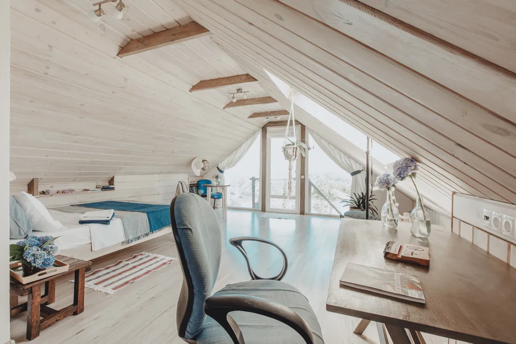 Коттедж Мансарда в горах с видом на море — Сочи