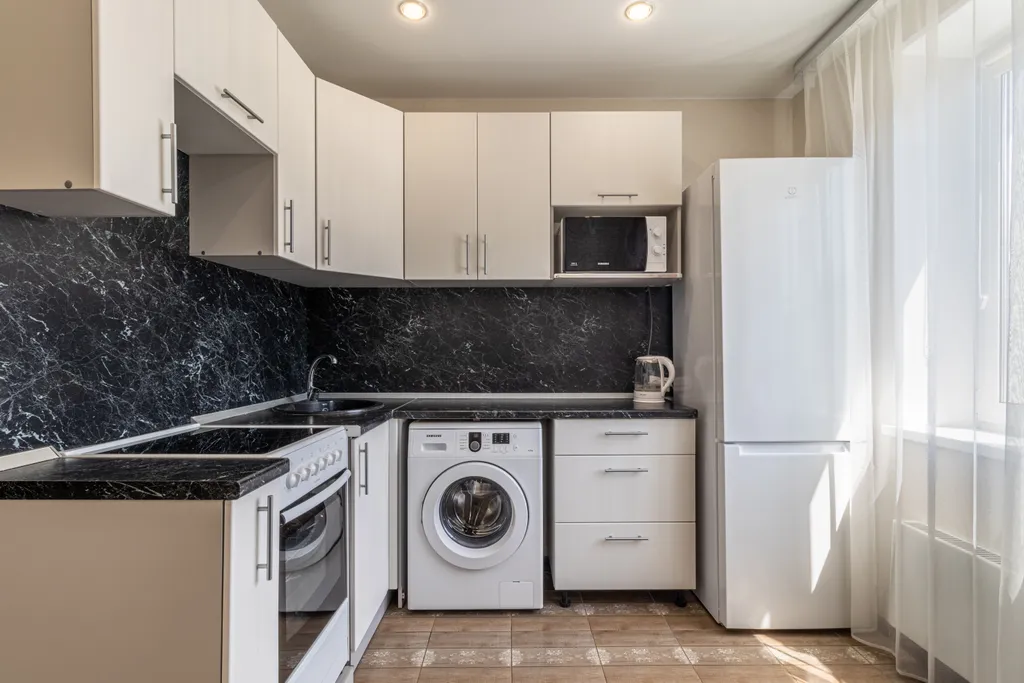 Уютная квартира с камином