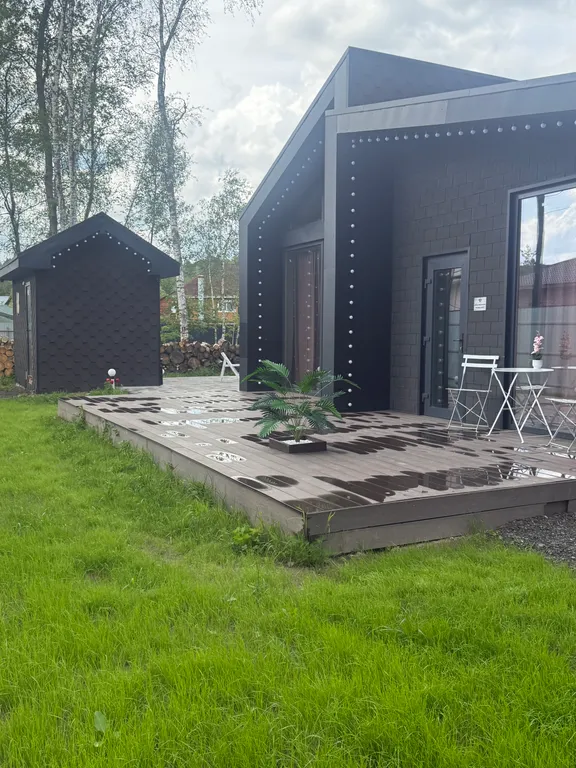 Уютный барнхаус в лесу с сауной