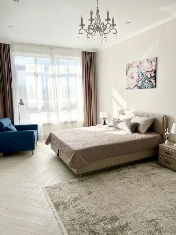 Квартира Уютные апартаменты в жилом комплексе комфорт-класса с видом на горы — аренда посуточно в Кисловодск