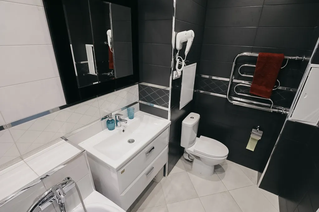 Однокомнатная квартира с камином