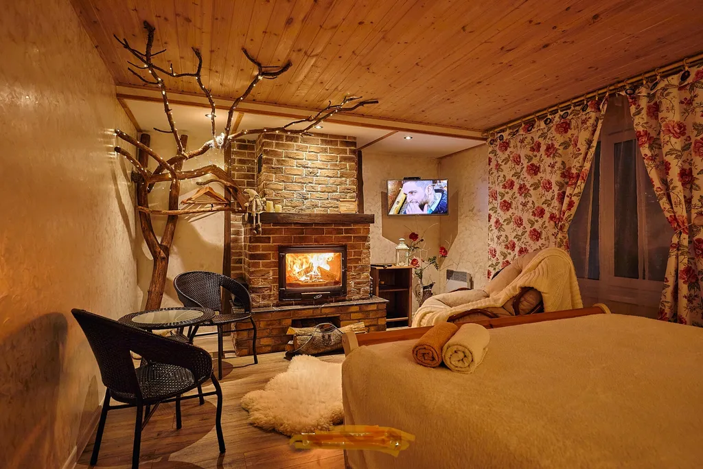 Домик 1 для двоих с баней и бассейном