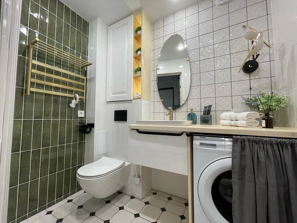 Однокомнатная квартира с дизайнерским ремонтом