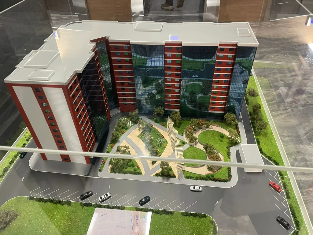 Квартира студия 35кв. м. в ЖК Скай Сколково 162