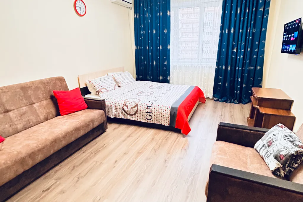 2-комнатные апартаменты с видом на стадион и парк Краснодар