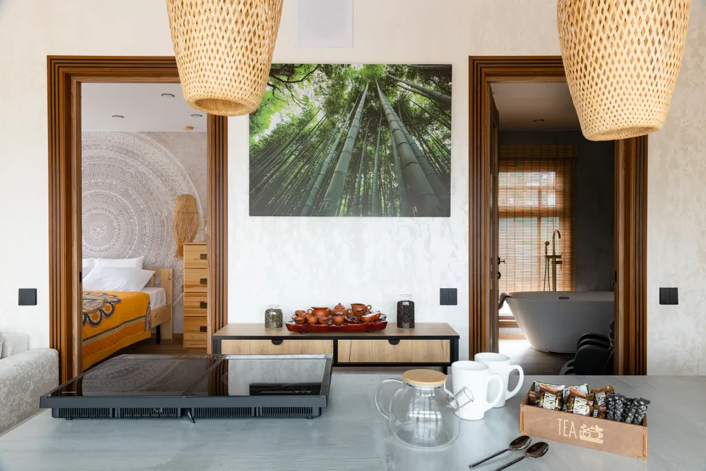 Новый дом в стиле Джапанди