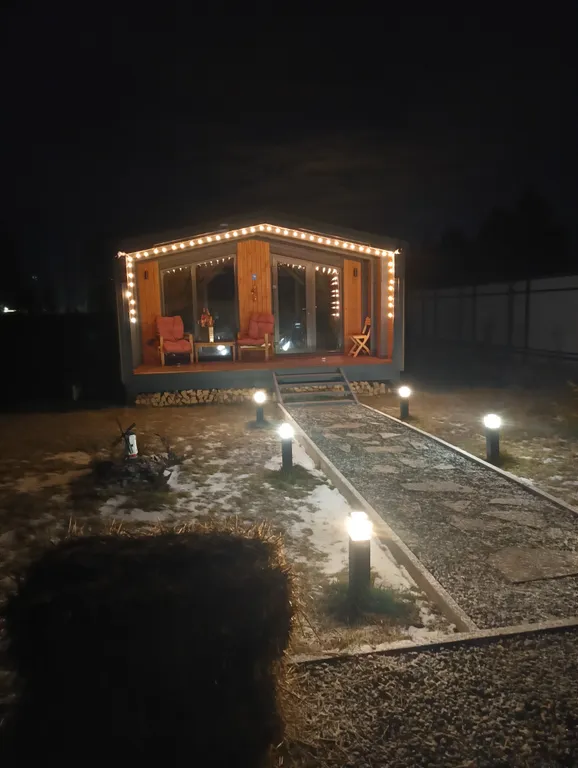 БарнОтдых с купелью, рядом лес и река