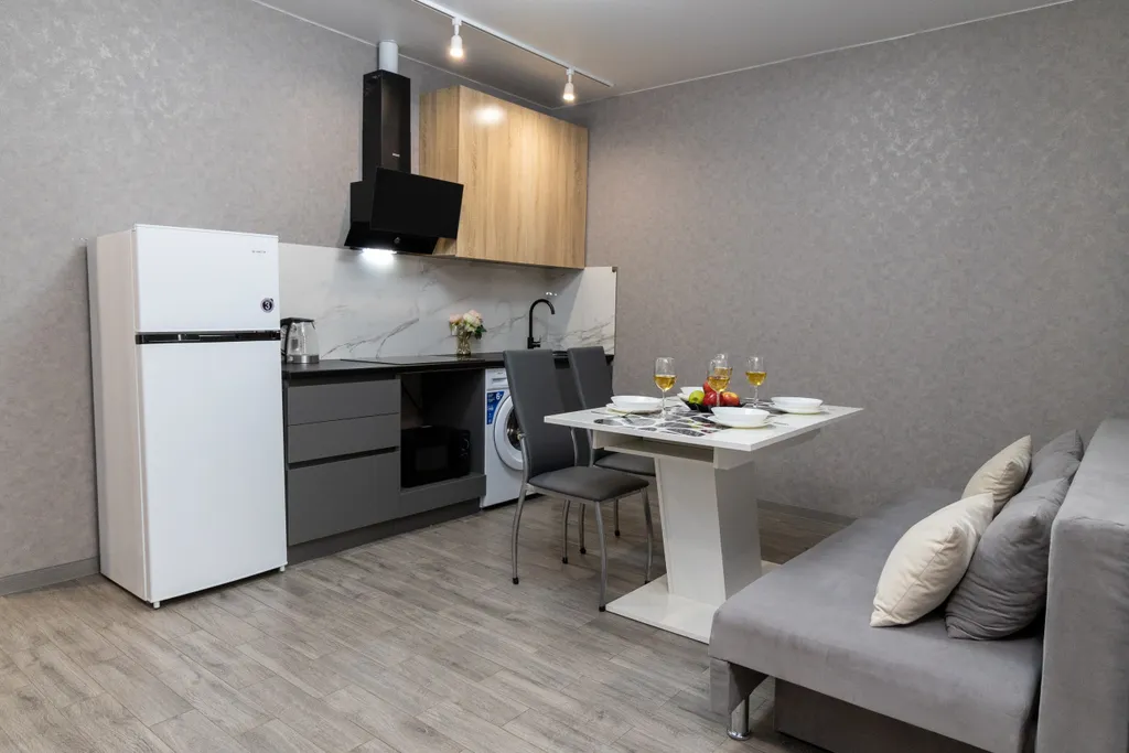 Квартира Квартира Евродвушка в современном районе — Краснодар