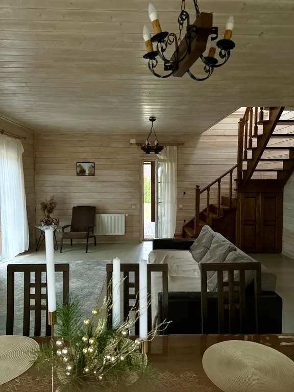 Уютный Дом у озера с кедровой бочкой