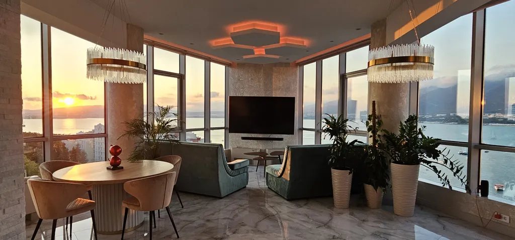 Квартира с видом на море и террасой