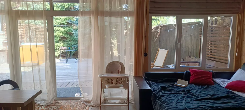 Дом Релакс'Ель с природным шармом рядом с Москвой и горячей джакузи