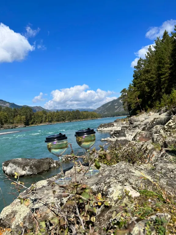 Усадьба с бассейном на Горном Алтае