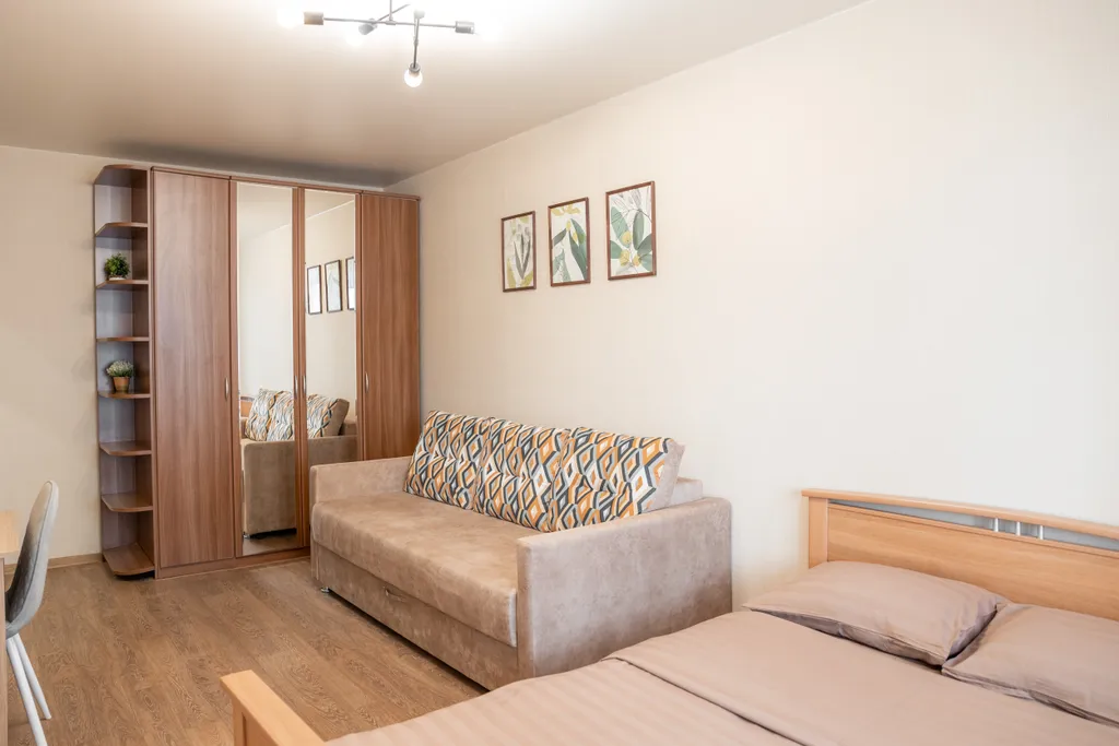 Однокомнатная квартира рядом с Лагерным садом