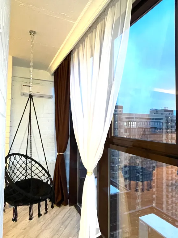 Квартира Квартира Шикарная видовая евродвушка 24 этаж в ЖК Маршал — Краснодар