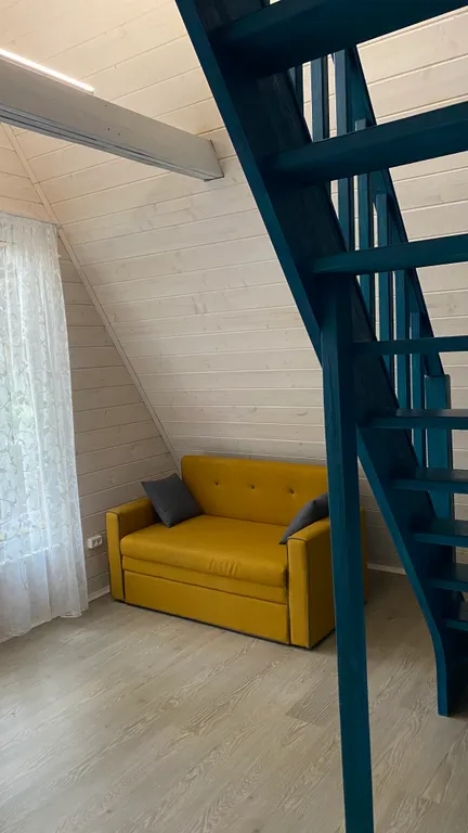 Уютный домик в нацпарке для 2-4 человек в лесу на берегу реки Пра