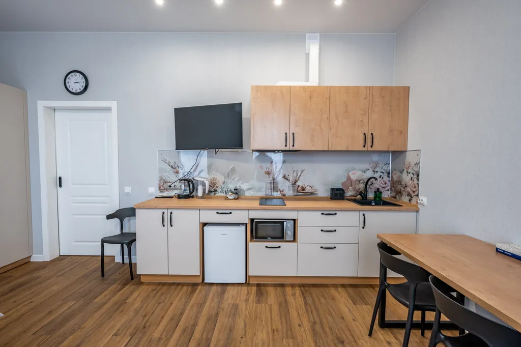 Квартира Квартира Просторная студия с кроватью и диваном — Новосибирск