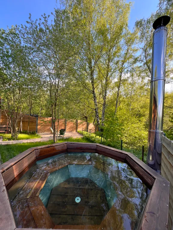 Треугольный домик Василево с баней и чаном