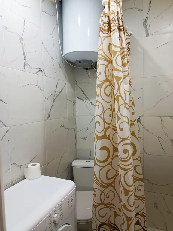 Удобная студия с большой кроватью у станции МЦД-4 Железнодорожная