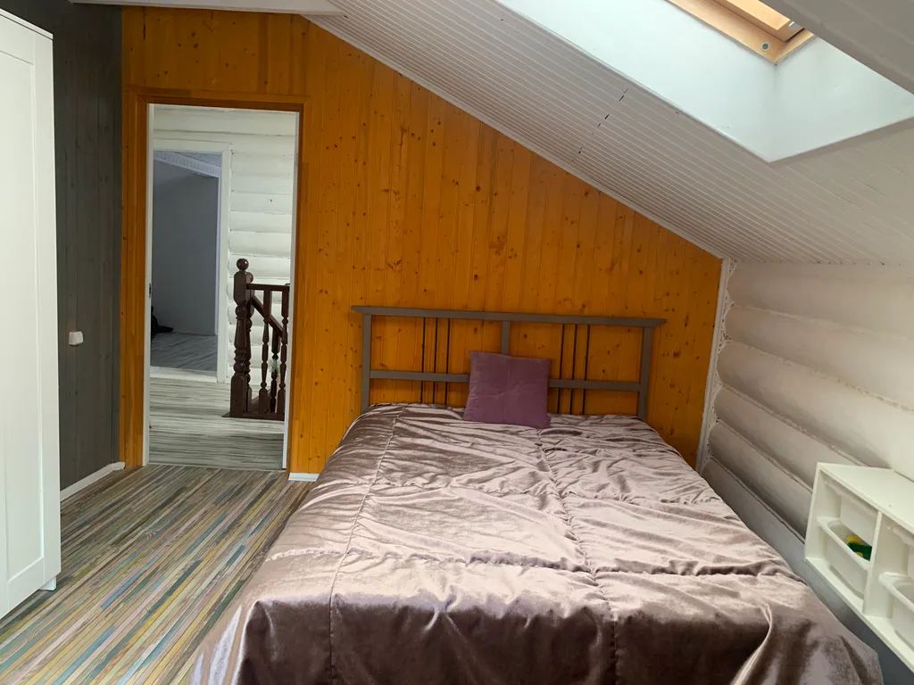 Большой стильный дом с панорамой на сосновый бор в 15км от НН с баней