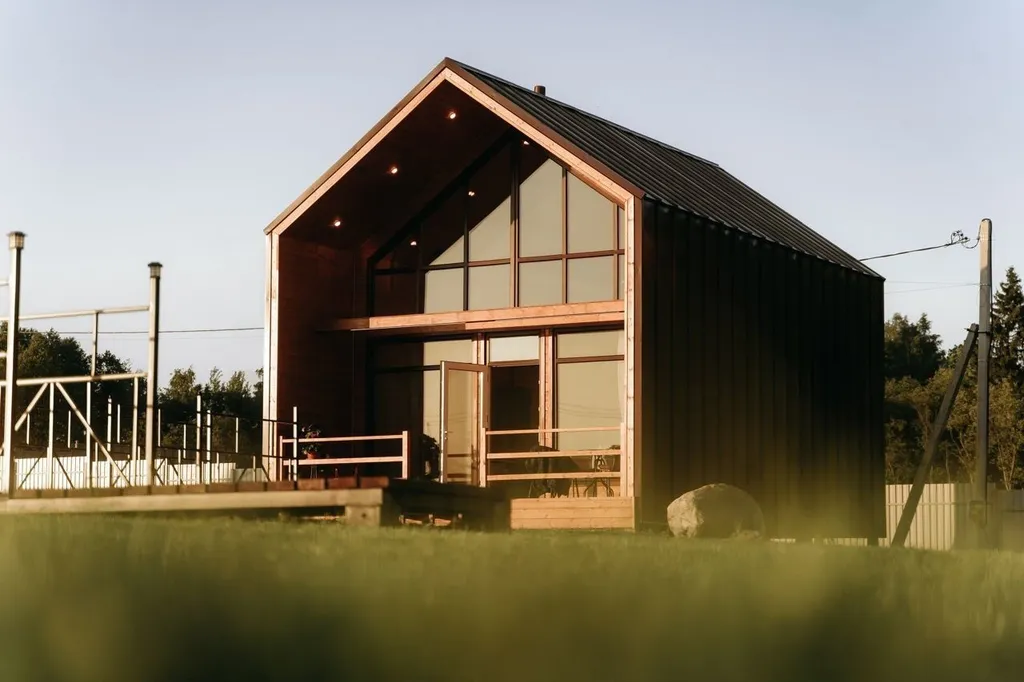 Дом в стиле Барнхаус