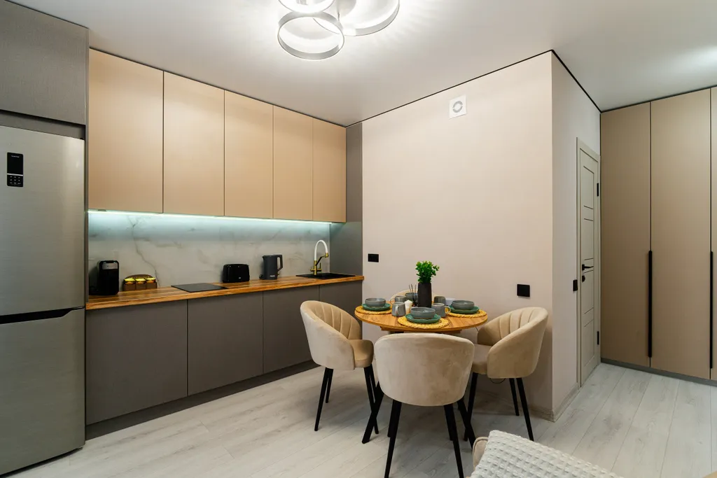 Дизайнерская квартира с кинотеатром