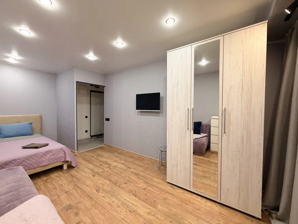 1‑комн. квартира с видом на город на ул. Героев Рыбачьего, 18