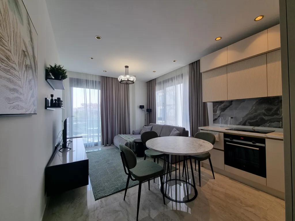 Апартаменты с одной спальней в премиальном комплексе рядом с морем